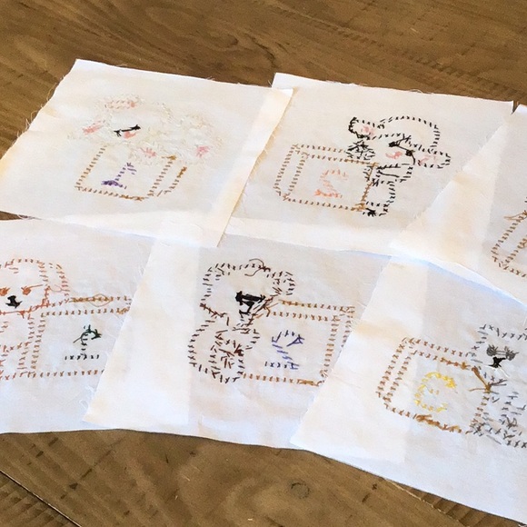 Hand stitched quilting blocks 12 count - Picture 15 of 15